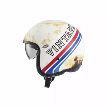 Casco Vintage — L, blanco mate